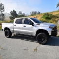 Picture of Westin 19-26 Chev/GMC Silv/Srra 1500 CC (No 19 LTD) / 20-26 2500/3500 Pro-e Running Boards - Tex Blk