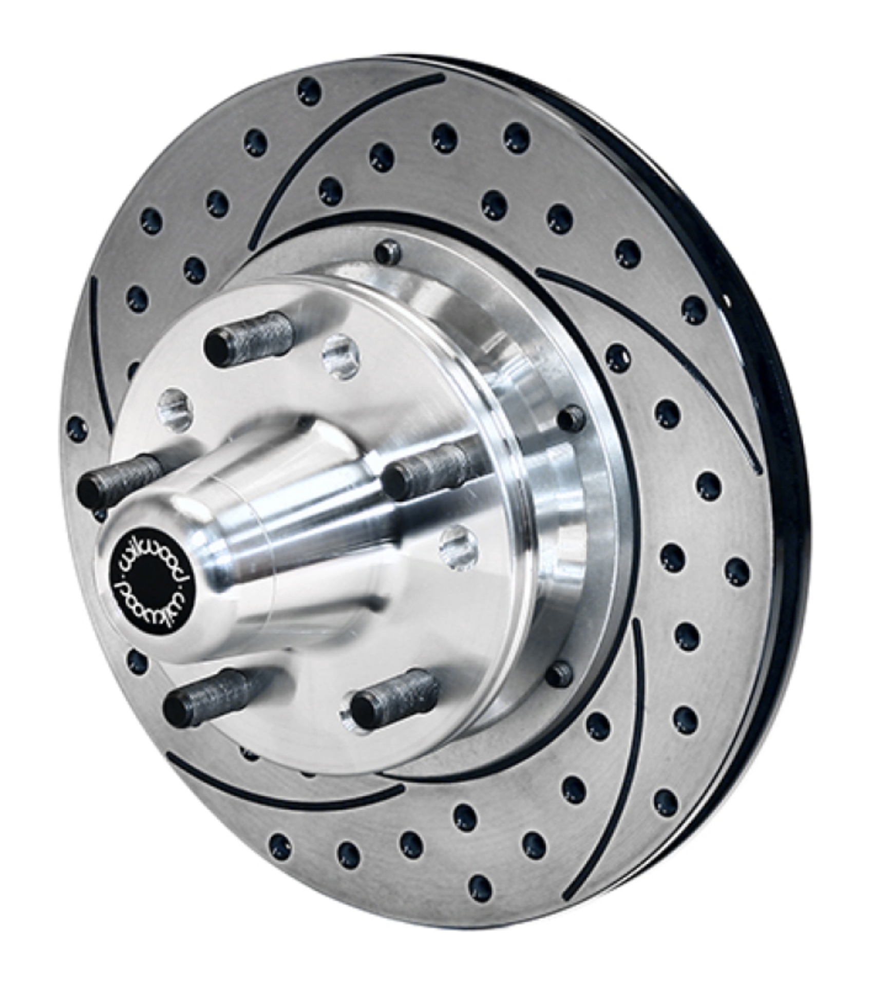 Picture of Wilwood Pro-Series Front Hub & Rotor Kit Drilled 75-80 Granada