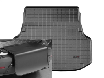 Picture of WeatherTech WT Cargo Liners-Black Floor Mats - 40762SK
