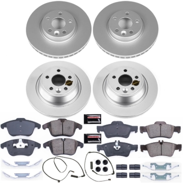 Picture of Power Stop 12-15 Land Rover Range Rover Evoque Front & Rear Z23 Evolution Sport Coated Brake Kit