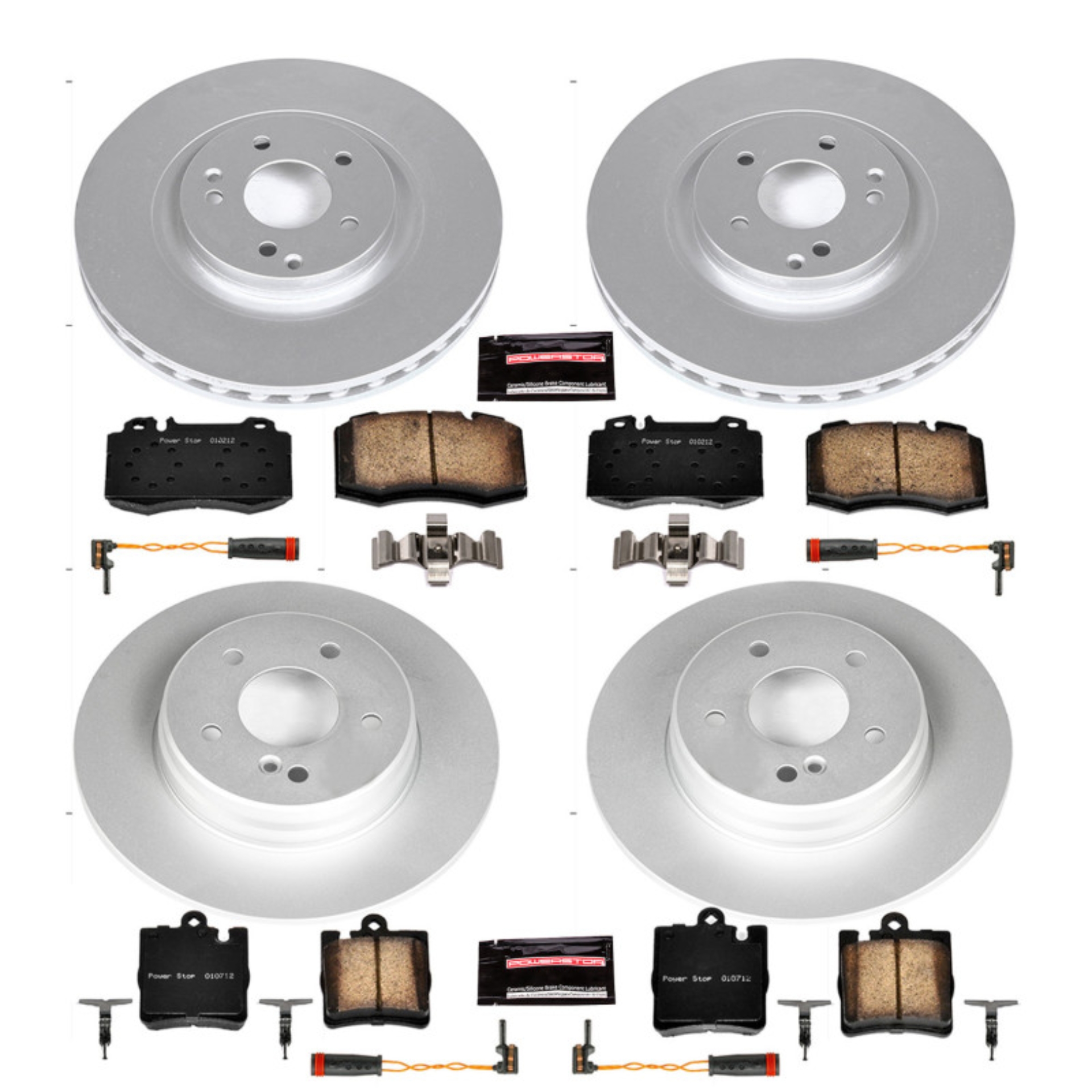 Picture of Power Stop 2004 Mercedes-Benz C230 Front & Rear Z23 Evolution Sport Coated Brake Kit