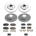 Picture of Power Stop 21-22 Chevrolet Trailblazer Front & Rear Z17 Coated Brake Kit