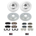 Picture of Power Stop 2021 Kia Seltos Front & Rear Z17 Coated Brake Kit