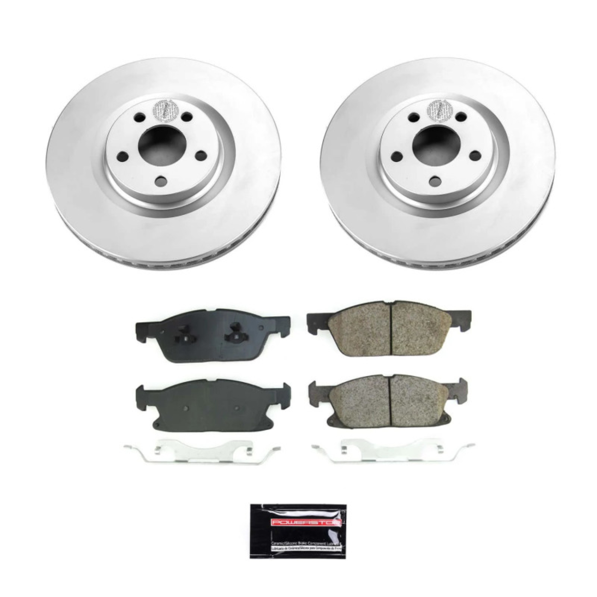 Picture of Power Stop 17-20 Lincoln Continental Front Z17 Coated Brake Kit
