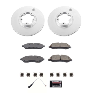 Picture of Power Stop 20-22 Ford Transit-350 HD Front Z17 Coated Brake Kit