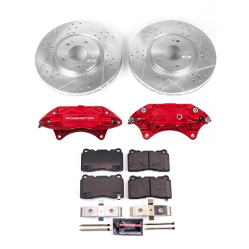 Picture of Power Stop 03-06 Mitsubishi Lancer Front Z23 Evolution Kit w/Calipers