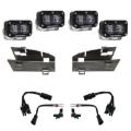 Picture of Baja Designs 19-22 Dodge RAM 1500 Rebel / 21-22 1500 TRX S2 SAE Dual Fog Pocket Light Kit - Clear
