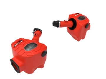 Picture of aFe POWER Momentum GT Pro Dry S Intake System 22-23 Toyota Tundra V6-3.4L (tt) Red Edition