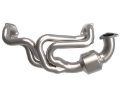 Picture of aFe Twisted Steel 304 Stainless Steel Header w/ Cat 13-19 Subaru Outback H4-2.4L