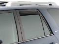Picture of WeatherTech 10-23 Toyota 4Runner Rear Side Window Deflectors - Dark Tint