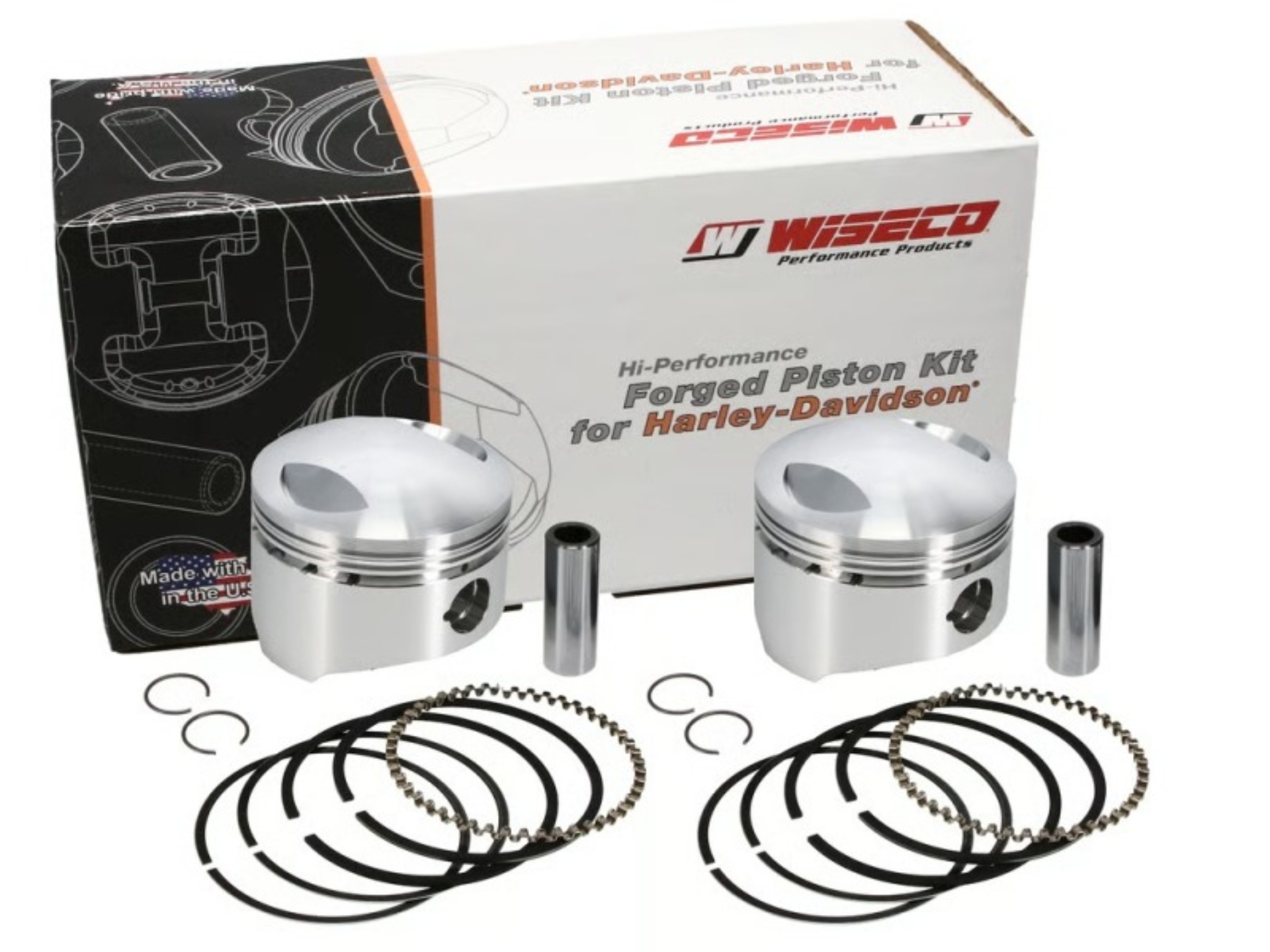 Picture of Wiseco HD Pan & Shovelhead 7:1 (3517X-4729P2) Piston