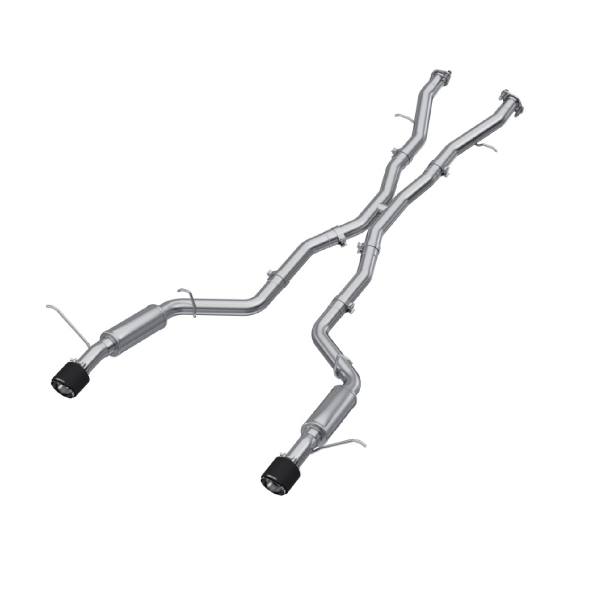 Picture of MBRP 18-23 Dodge Durango SRT 6.4L Armor Pro T304 SS 3in Cat Back Exhaust Dual Rear Exit w/ CF Tips