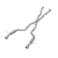 Picture of MBRP 18-23 Dodge Durango SRT 6.4L Armor Lite AL Steel 3in Cat Back Exhaust Dual Rear Exit w/ SS Tips