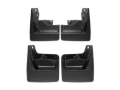 Picture of WeatherTech 2019+ GMC Sierra / Sierra Denali 1500 w/o Large OE Splsh Guard No Drill Mudflaps - Black