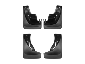 Picture of WeatherTech 2011 Jeep Grand Cherokee Laredo/Ltd/Trailhawk/Overland ONLY No Drill Mudflaps - Black
