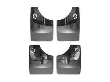Picture of WeatherTech 15-20 Ford F-150 (w/Fender Lip Molding) No Drill Mudflaps - Black