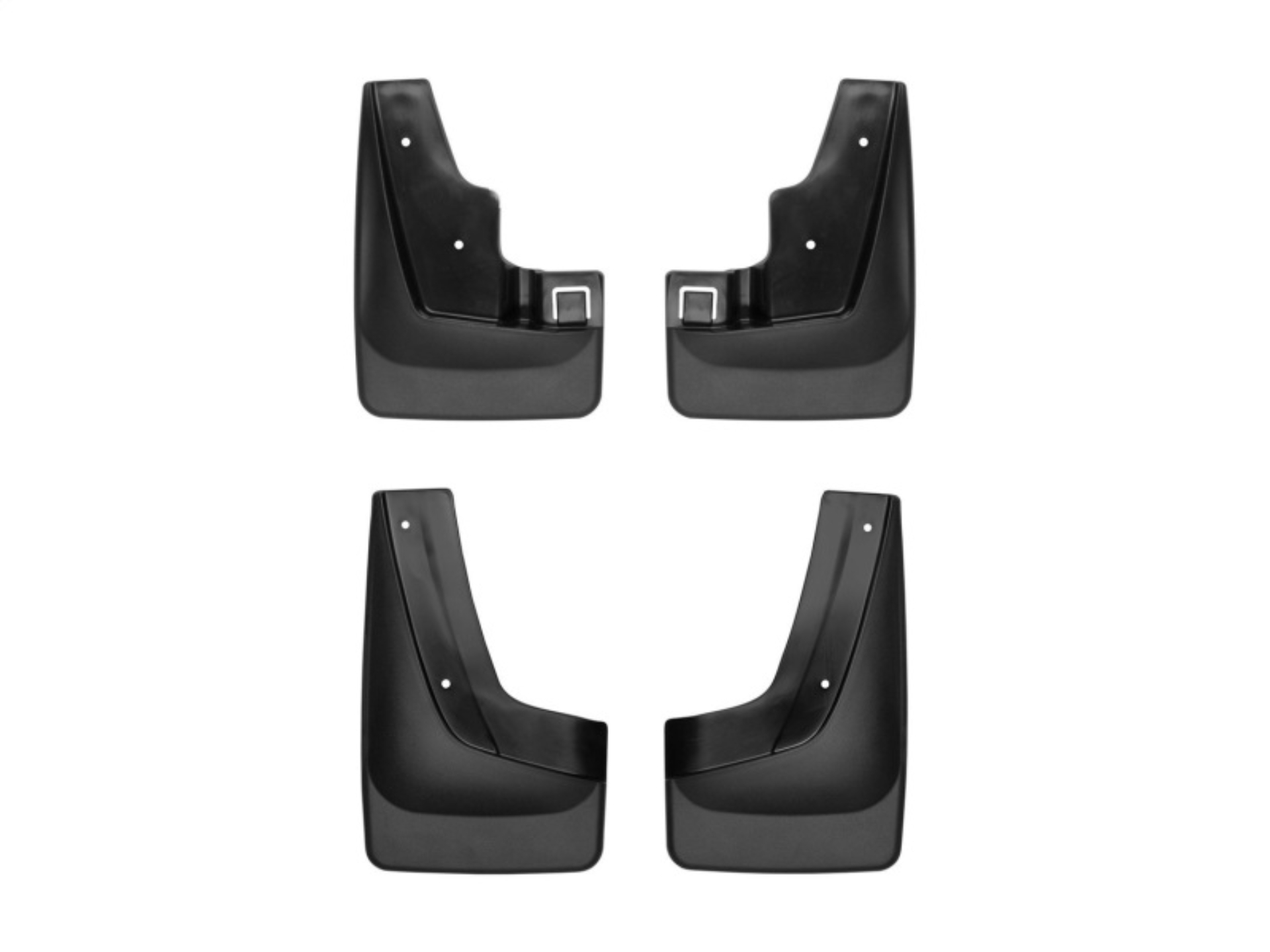 Picture of WeatherTech 11-17 Jeep Patriot No Drill Mudflaps - Black