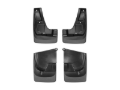 Picture of WeatherTech 16-18 Toyota Rav4 No Drill Mudflaps - Black