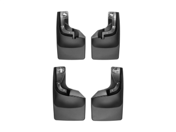 Picture of WeatherTech 17-22 Ford F-250/F-350 w/o Fender Flares No Drill Mudflaps - Black