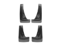 Picture of WeatherTech 17-23 GMC Acadia/Acadia Denali (w/AT Pkg / w/o Asst Steps) No Drill Mudflaps - Black