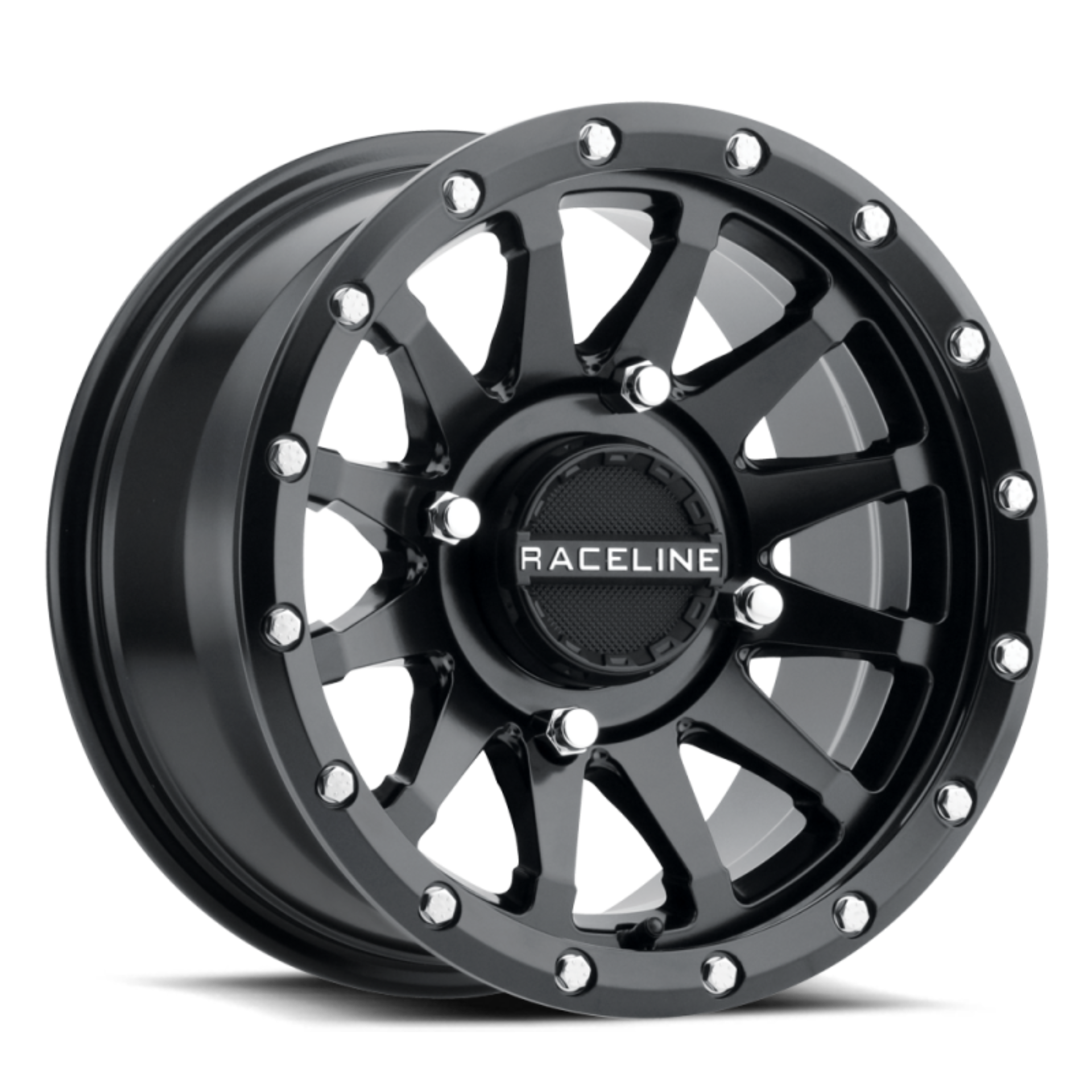 Picture of Raceline A95B Trophy 15x6in / 4x137 BP / 40mm Offset / 110.18mm Bore - Satin Black Wheel
