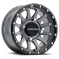Picture of Raceline A95SG Trophy 14x7in / 4x156 BP / 10mm Offset / 132.5mm Bore - Grey & Black Lip Wheel