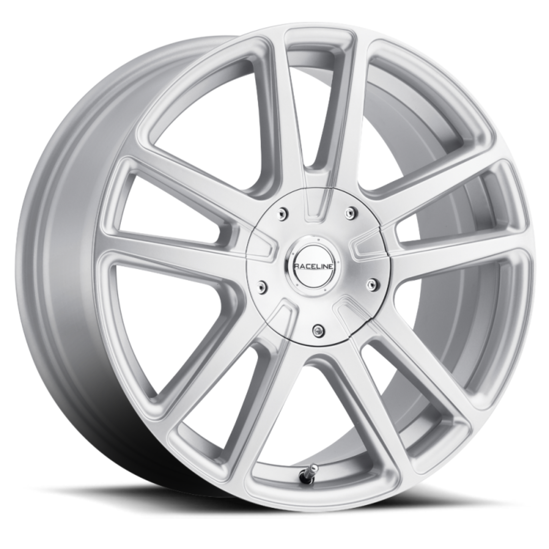 Picture of Raceline 145S Encore 15x7in / 4x100/4x108 BP / 40mm Offset / 72.62mm Bore - Gloss Silver Wheel