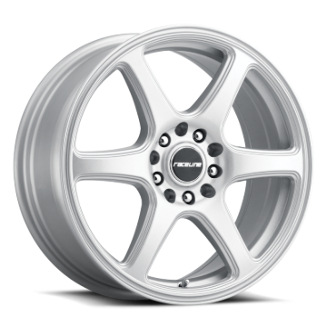 Picture of Raceline 146S Matrix 14x5.5in / 4x100/4x114.3 BP / 35mm Offset / 72.62mm Bore - Gloss Silver Wheel