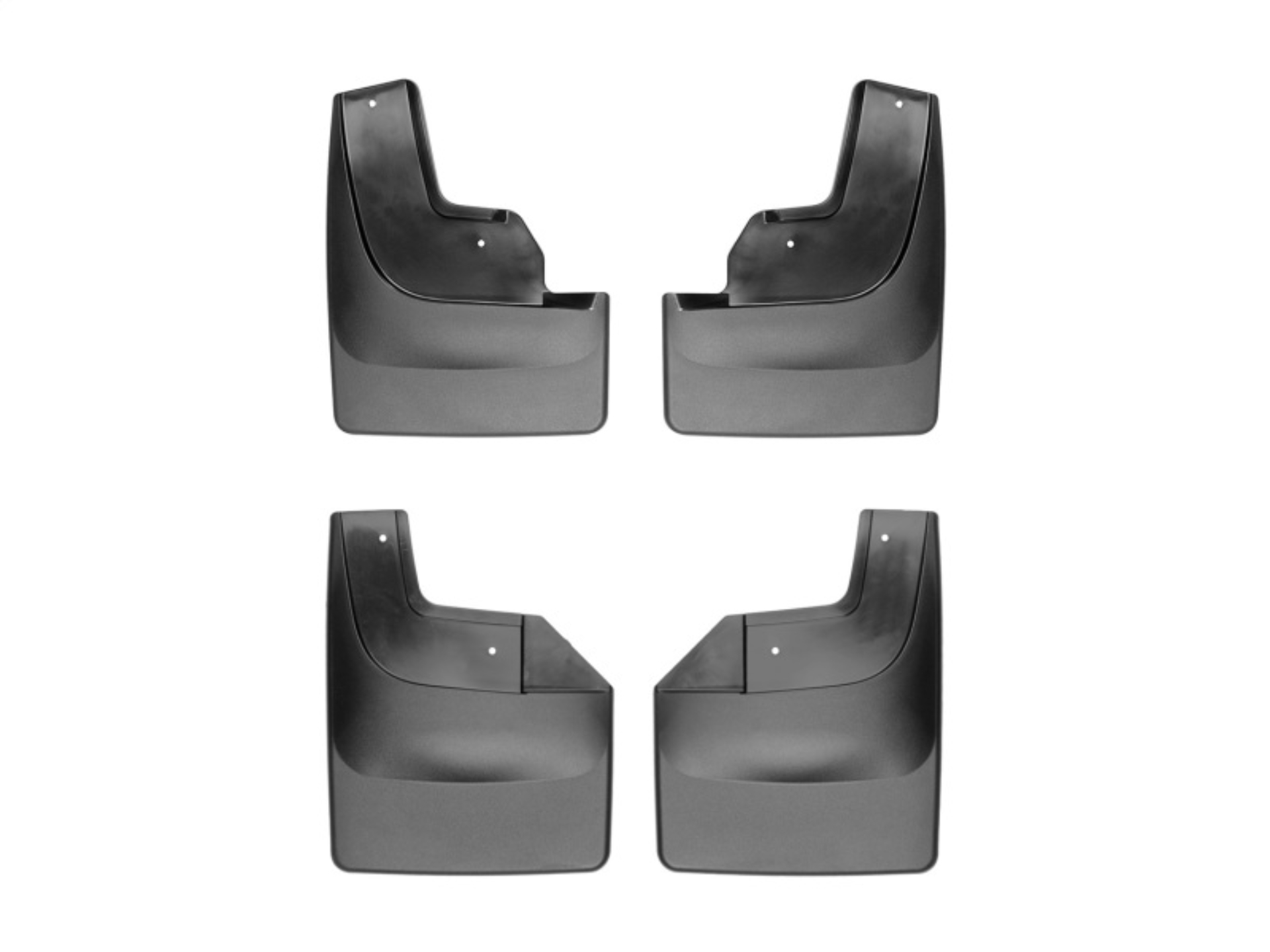 Picture of WeatherTech 17-120 Ford F-150 Raptor No Drill Mudflaps - Black