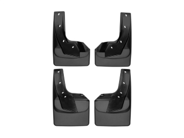 Picture of WeatherTech 19-23 Dodge Ram 1500 (Vehicles w/FF Lip Molding) No Drill Mudflaps - Black