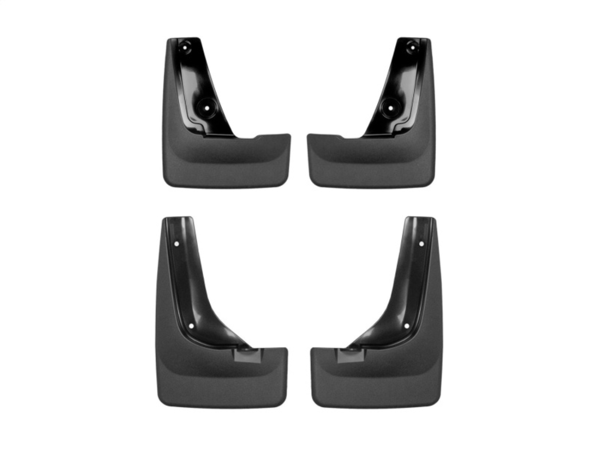 Picture of WeatherTech 22-23 Hyundai Tucson (No XRT/Rear Will Not Fit N-Line) No Drill Mudflaps - Black