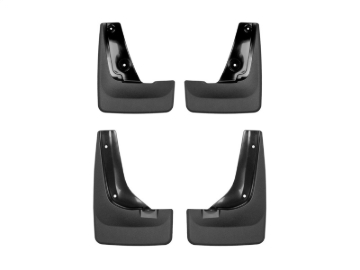 Picture of WeatherTech 22-23 Hyundai Tucson (No XRT/Rear Will Not Fit N-Line) No Drill Mudflaps - Black