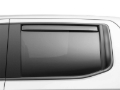 Picture of WeatherTech 19-23 GMC/Chevrolet Sierra / Silverado 1500 CC Rear Side Window Deflectors - Dark Tint