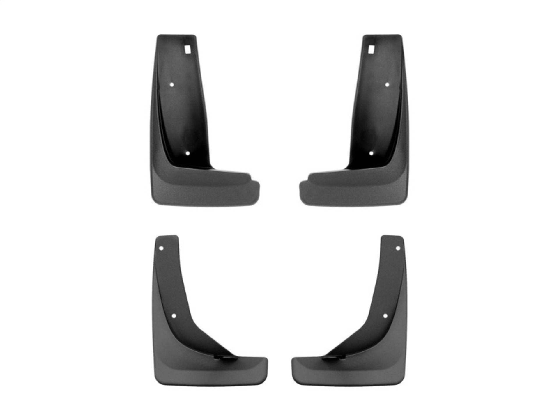 Picture of WeatherTech 2023 Mazda CX-50 Front & Rear No Drill Mudflaps - Black