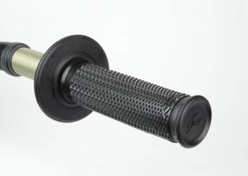 Picture of Renthal Ultra-Tacky Dual Compound Grips Tapered 1/2 Waffle - Black