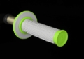 Picture of Renthal MX Dual Compound Grips Tapered 1/2 Waffle - Grey/ Green