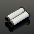 Picture of Renthal Road Dual Compound Grips 29 mm. O.D. - White/ Black