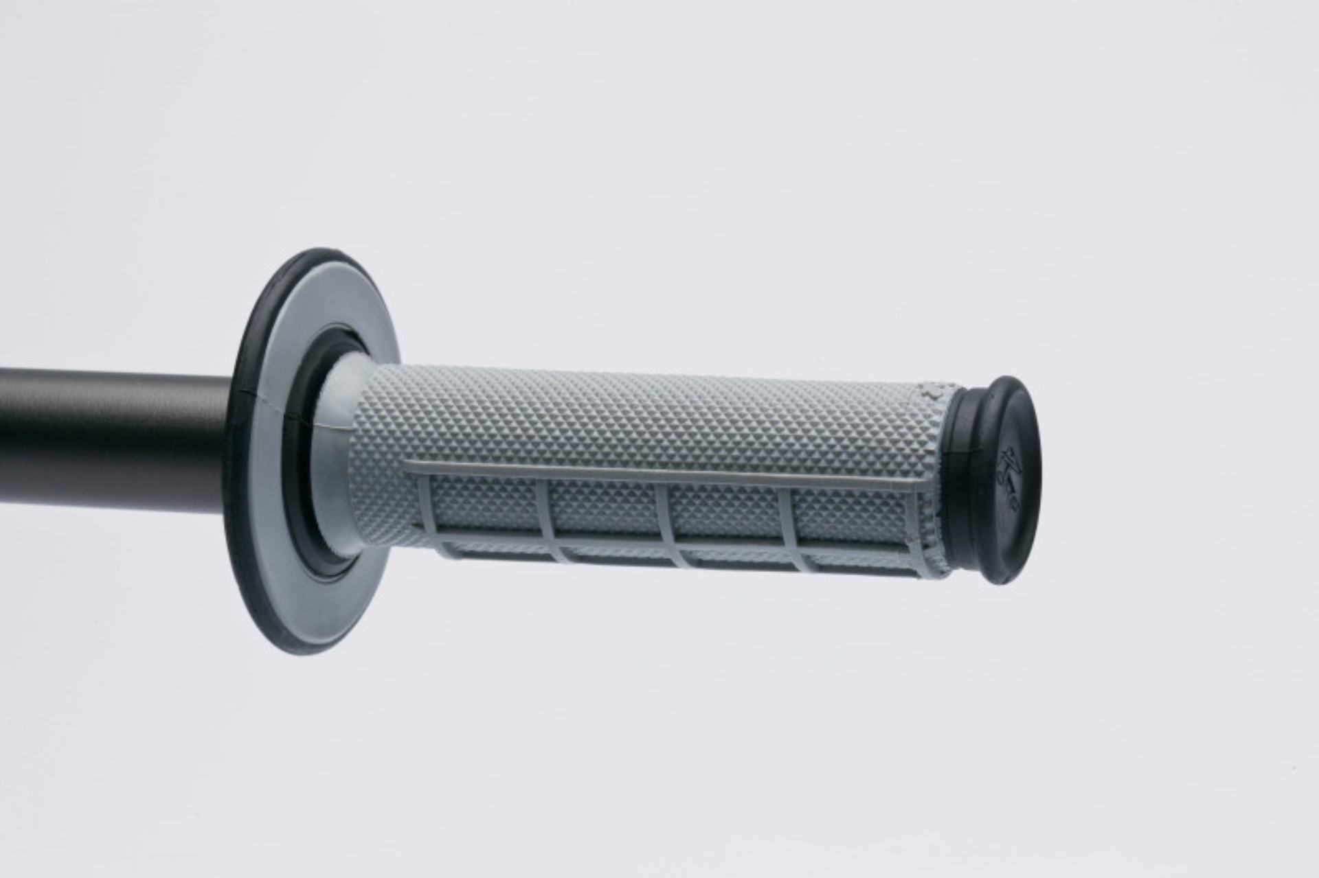 Picture of Renthal MX Dual Compound Grips 1/2 Waffle - Grey/ Black