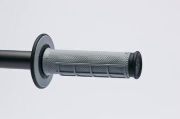 Picture of Renthal MX Dual Compound Grips 1/2 Waffle - Grey/ Black