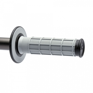 Picture of Renthal MX Dual Compound Grips Full Waffle - Grey/ Black