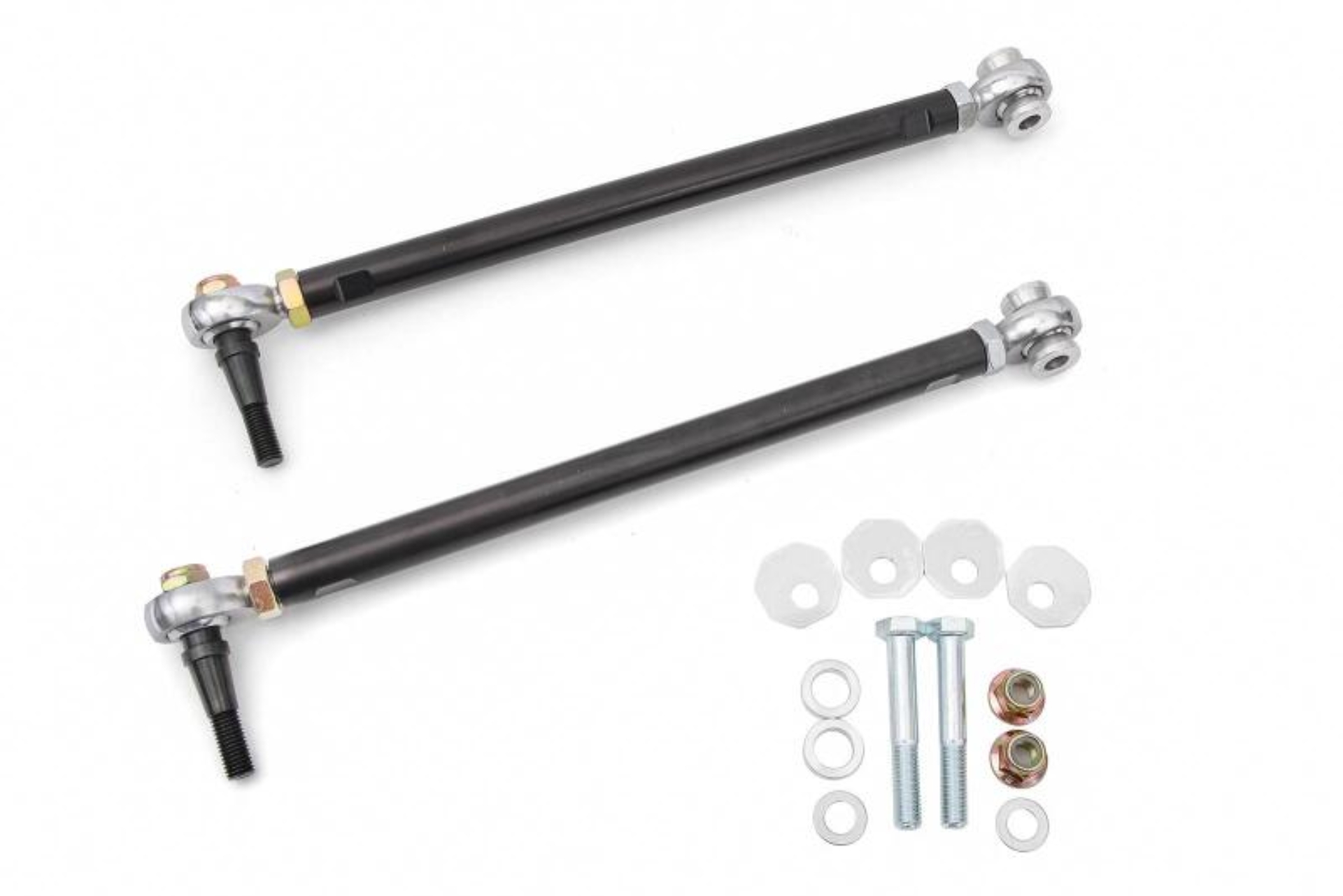 Picture of BMR 14-19 Chevrolet Corvette Toe Rods For 15in Conversion Kit - Black Anodized