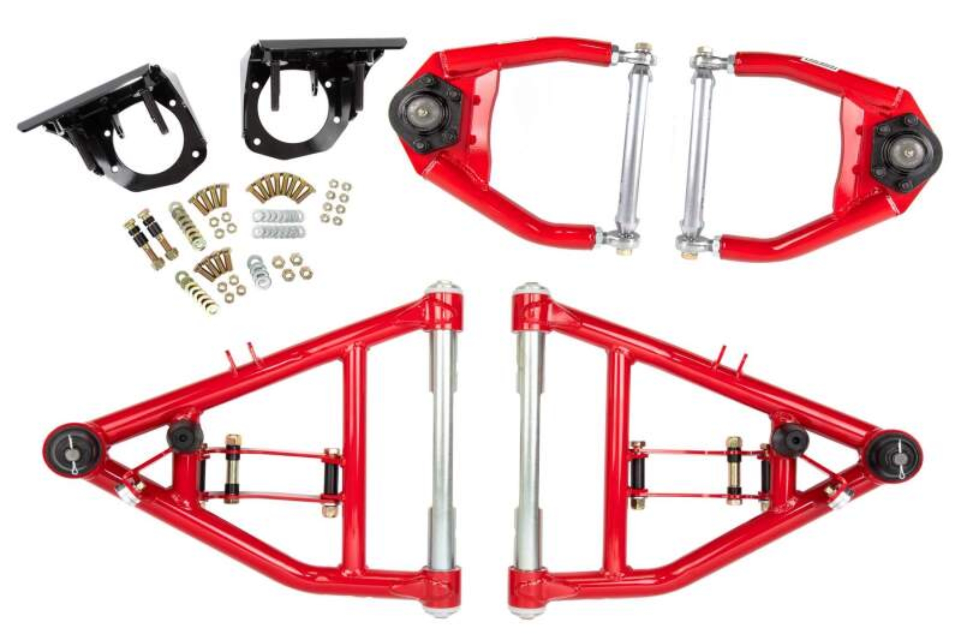 Picture of UMI Performance 73-87 GM C10 CornerMax A-Arm Kit - Black
