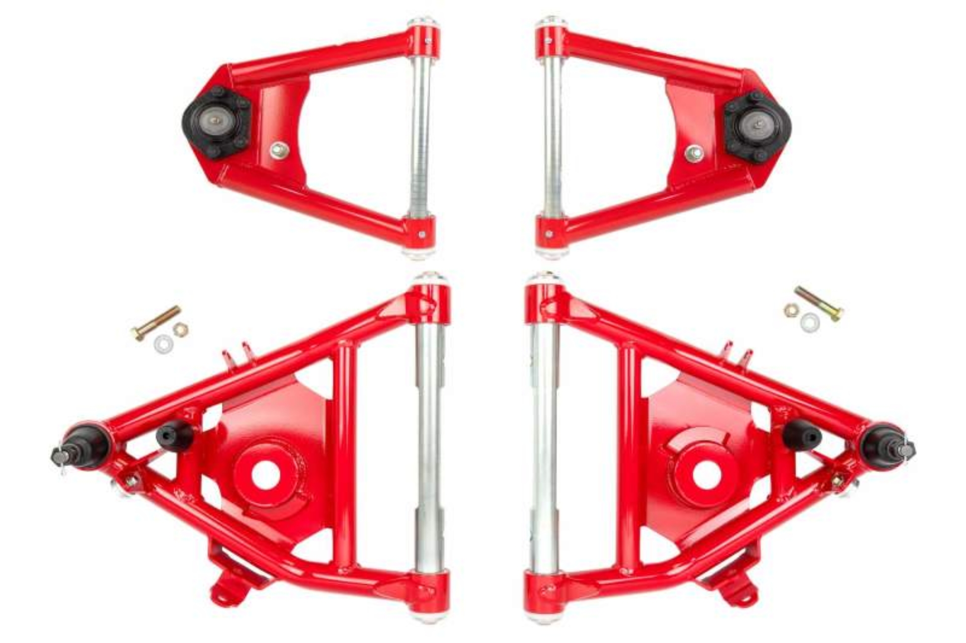 Picture of UMI Performance 73-87 GM C10 Street Performance A-Arm Kit - Red