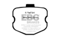 Picture of EBC Racing 06-13 Chevrolet Corvette Z06 (C6 w/Multi-Pad System) SR-21 Sintered Race Rear Brake Pads