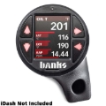 Picture of Banks Power 18-23 Jeep Wrangler/Gladiator - iDash Stealth Single Gauge Pod Kit