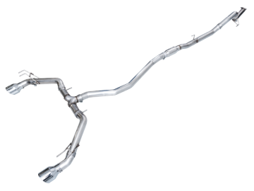 Picture of AWE Tuning 22+ Honda Civic Si/Acura Integra Track Edition Cat-Back Exhaust - Dual Chrome Silver Tips