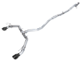 Picture of AWE Tuning 22+ Honda Civic Si/Acura Integra Track Edition Cat-Back Exhaust - Dual Diamond Black Tips