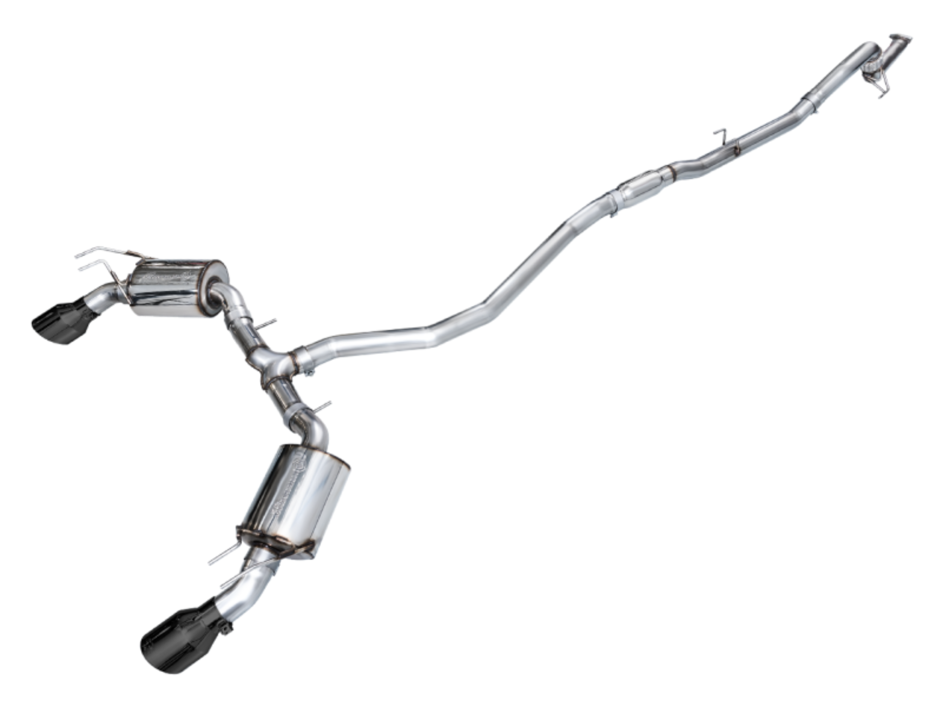 Picture of AWE Tuning 22+ Honda Civic Si/Acura Integra Touring Edition Catback Exhaust - Dual Diamond Black Tip