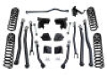 Picture of Superlift 07-18 Jeep Wrangler JK 4in Long Arm Kit - Fox 2.0 Shocks
