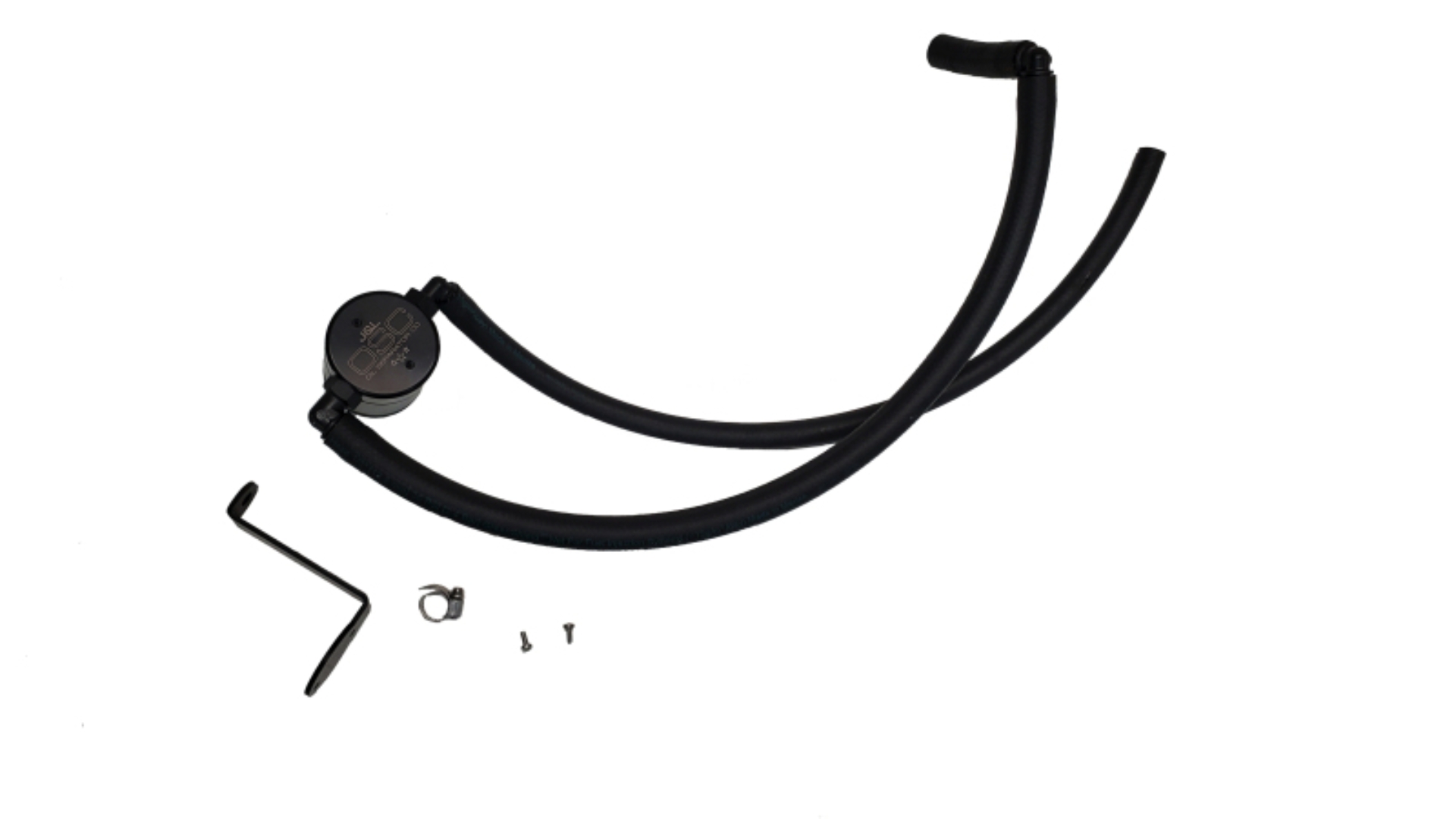 Picture of J&L 22-25 Hyundai Elantra N 2.0L Oil Separator 3.0 Passenger Side - Black Anodized